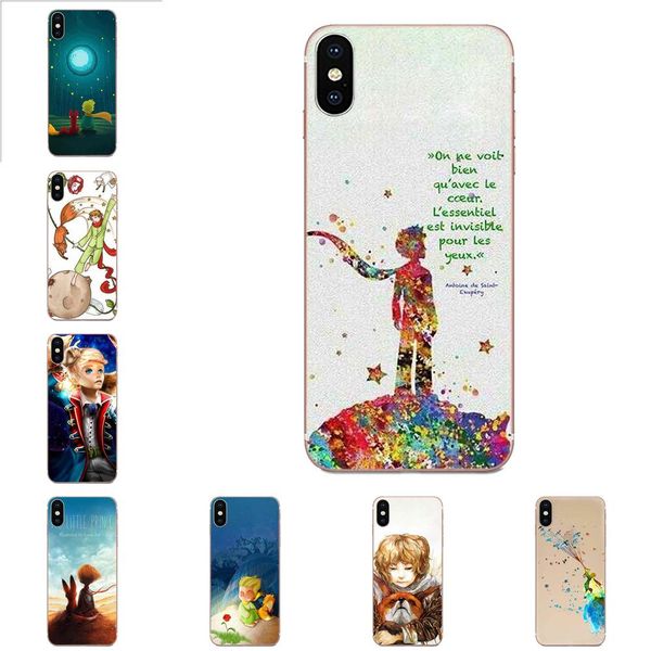 

custom for sony xperia z z1 z2 z3 z4 z5 compact mini m2 m4 m5 t3 e3 e5 xa xa1 xz premium soft printing the little prince rose fox