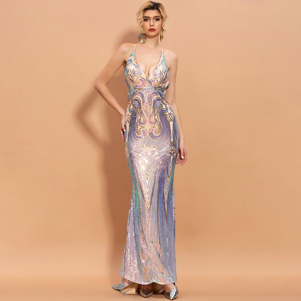 

casual dresses elegant party dress fashion bodycon v-neck night club shining banquet evening long, Black;gray