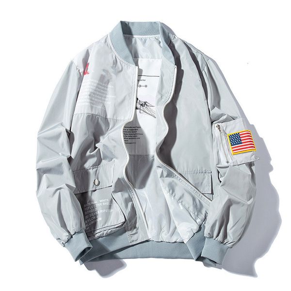 

men bomber jacket hip hop letter design slim windbreaker pilot bomber jacket coat men winter jackets streetwear, Black;brown