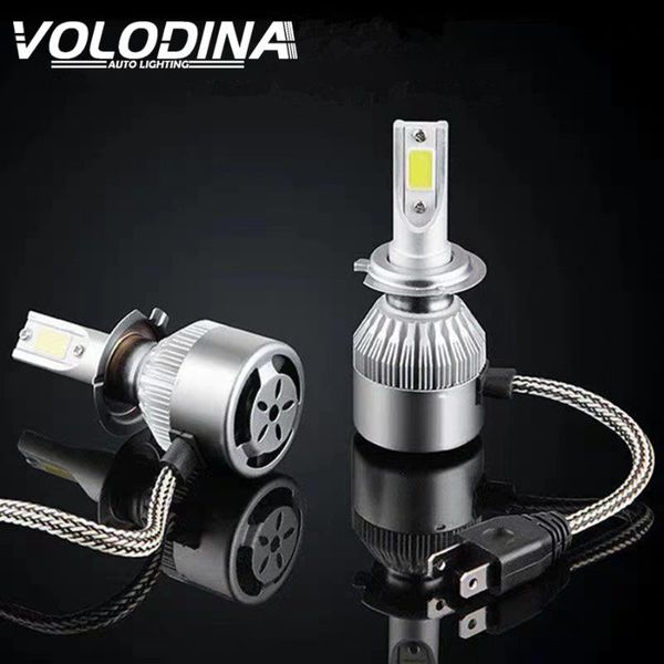 

2pcs h7 led bulbs h4 h11 h8 hb4 h1 h3 9005 hb3 auto car headlight lamps 72w 8000lm car accessories 6000k led fog lights headlamp