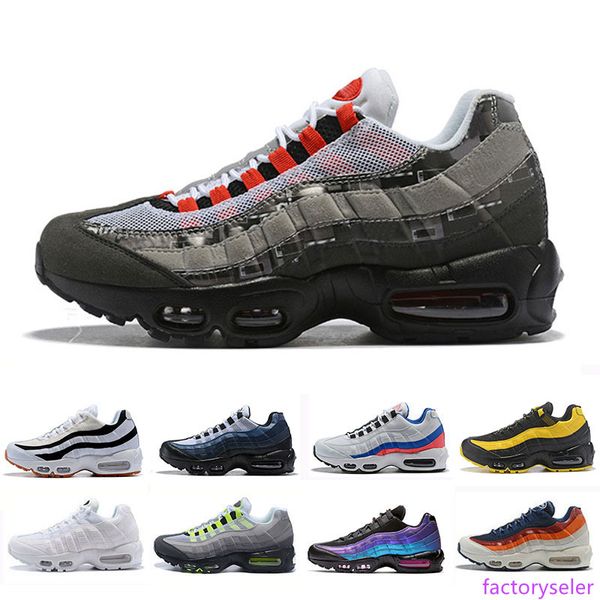 

2019 laser fuchsia chaussures og mens womens breathable shoes black red white sports trainer surface sports designer sneakers 36-45