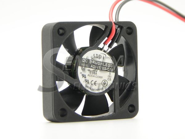 

оптовая продажа оригинальных adda ad0412ms-g70 вентиляторы охлаждения 4 см 4010 12 в 0.08a лучший тихий бесшумный кулер процессора радиатор