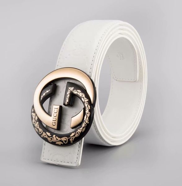 

Smooth buckle belts for men designer belts men high quality leather luxury belt men Free shipping