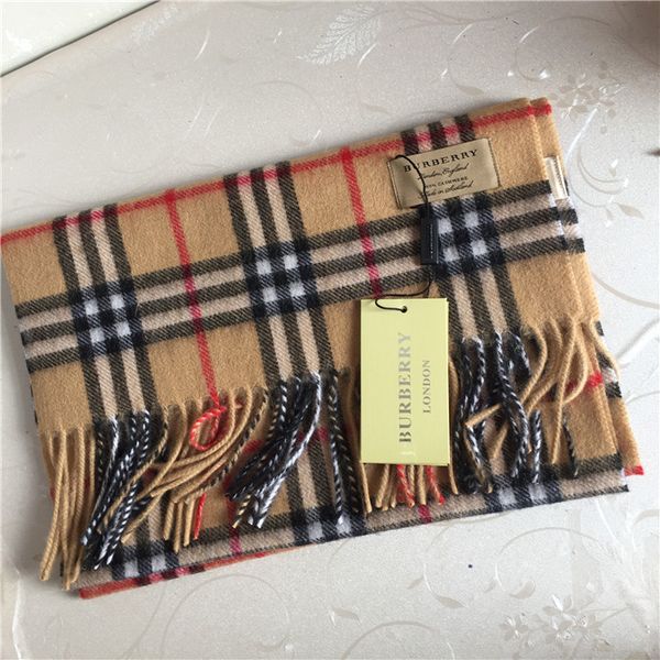 

high-quality 100% cashmere scarf brand classic plaid print cashmere scarf designer cashmere scarf fashion men's and women's scarve, Blue;gray