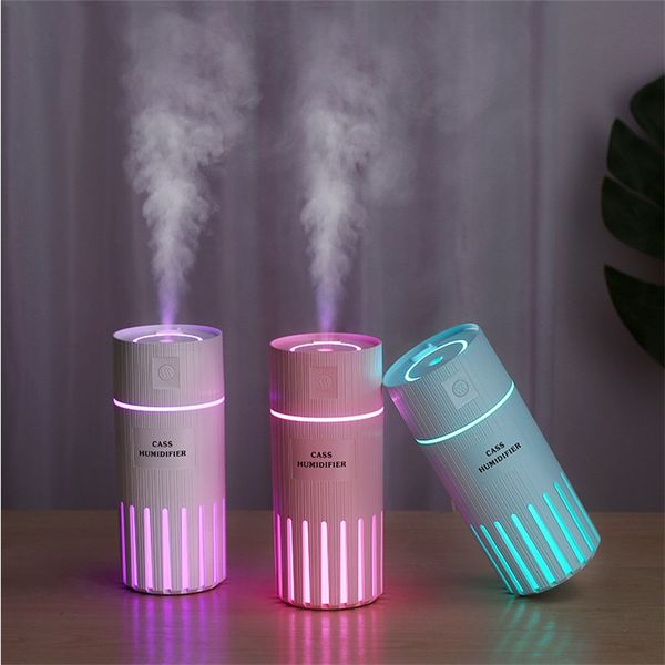 

320ml ultrasonic air humidifier aroma diffuser with colorful led night light for home car mini usb purifier mist maker fogger