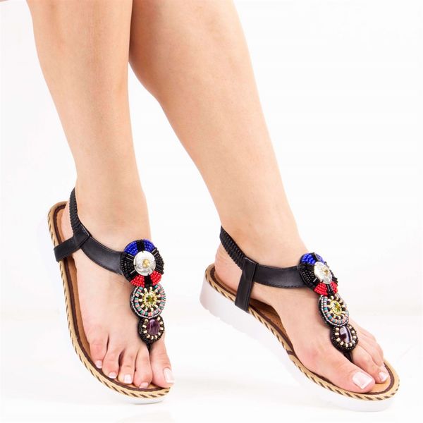 

guja-black female sandals