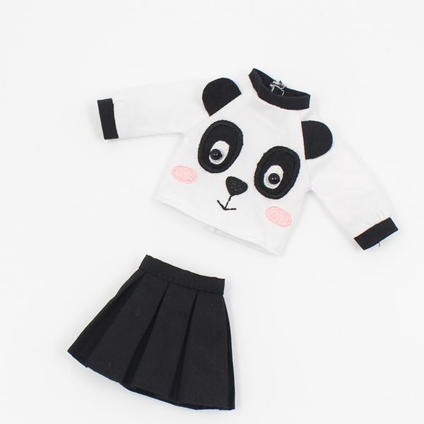 

dbs icy blyth doll toy outfit dress suit panda cute skirt shirt gift toy