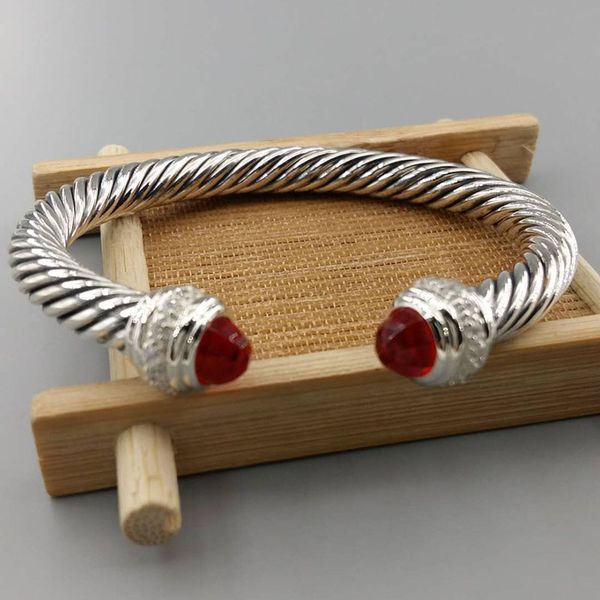 

925 silver jewelry cable bracelet with gold 7mm morganite pearl black onyx garnet rose quartz prasiolite cable bracelet, Golden;silver