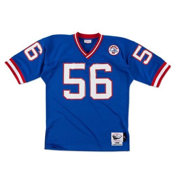 

lawrence taylor #56 mitchell & ness blue 1986 jersey, Gray