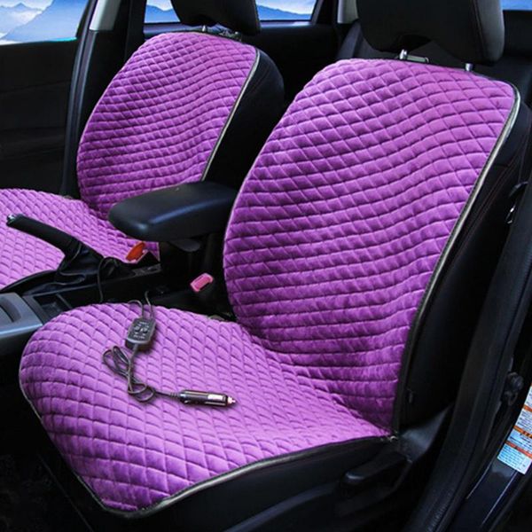

car seat cushion 12v winter electric heating pad carbon fiber far infrared warm heating seat cushion