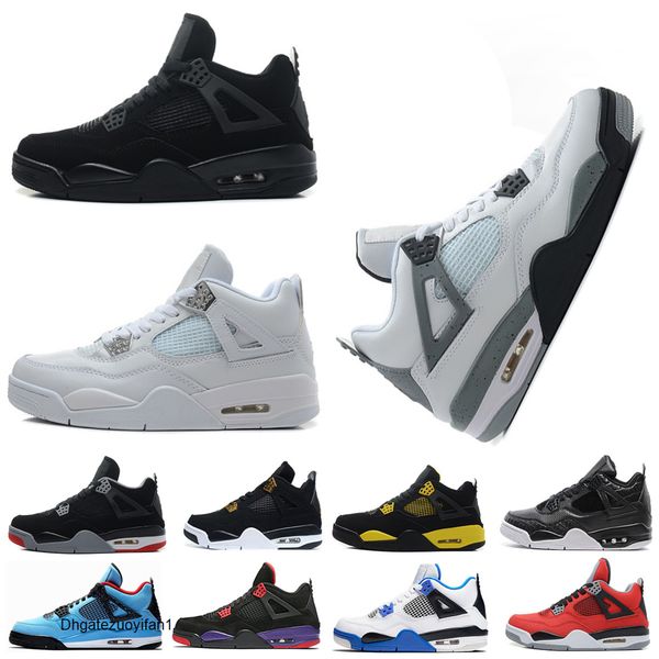 

mens basketball shoes 4s white black angry bull 4 blue cavs sports shoes size eur 41-47 drop shiping