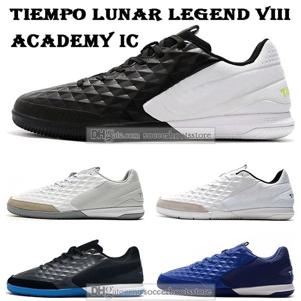 Kids Low Ankle Football Boots Youth Tiempo Legend Viii Academy Ic
