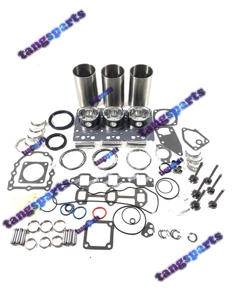 

3d84-2 engine rebuild kit with valves for yanmar engine parts dozer forklift excavator loaders etc engine parts kit