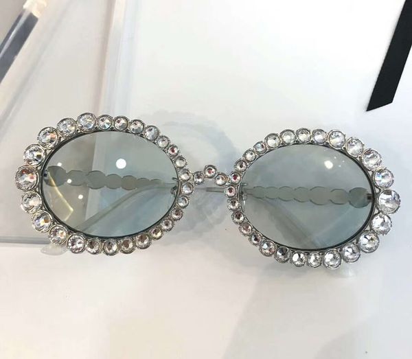 

0620 silver green овалне олнезаине оки камнми олнезаине оки женин модн, White;black