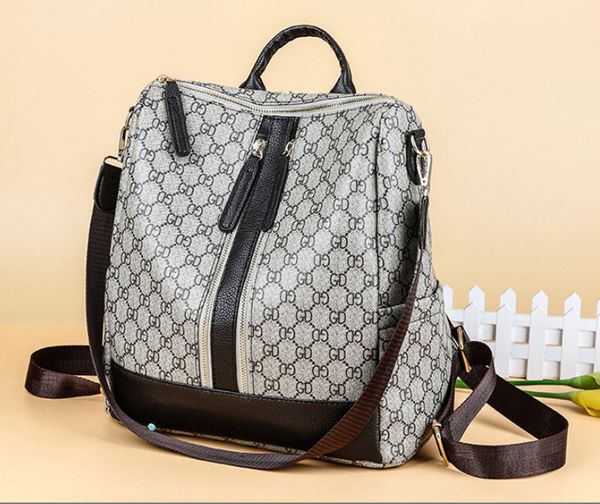 

2020 fashion design women backpack youth leather backpacks for teenage girls female school shoulder bag bagpack mo