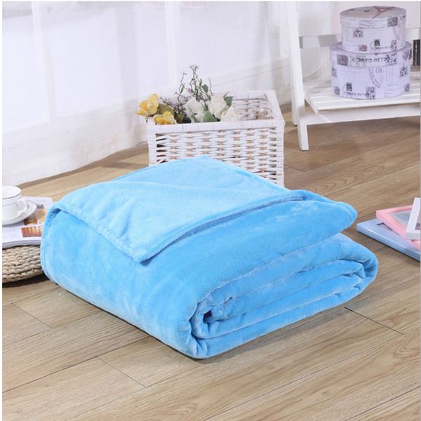 

flannel comfortable household blanket autumn and winter super soft keep warm sofa/baby blanket baby bedding