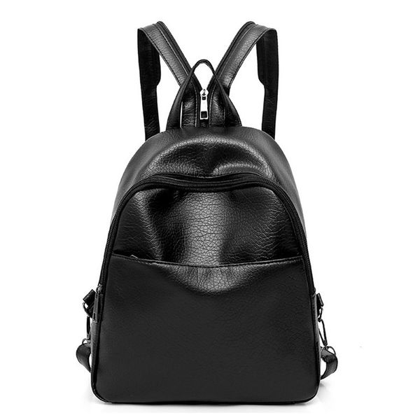 

3pcs women's backpack for school teenagers girls luxury pu travel school bag rucksack knapsack sac a dos femme #t2g