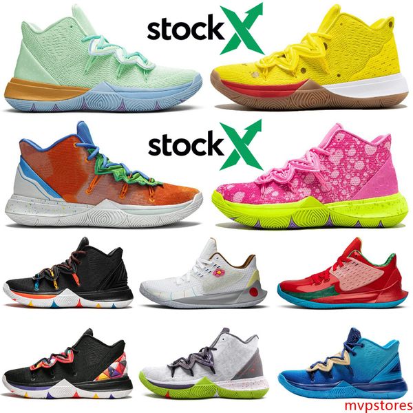 

2020 jumpman kyrie 5 5s stock x men basketball shoes black mamba mentality oreo athletics outdoor mens trainers sports sneakers size 7-12