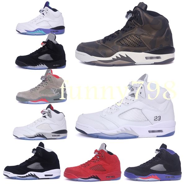 

nike.Jordan 2019 лучшее качество 5 Mens 5s Баскетбольная обувь Women Concord men 45 Platinum Дизайнерские