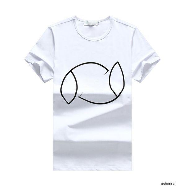 

mens designer t shirts crocodile print new brand fashion france luxury men s shirt crewneck conton #1920fe9n5x1s, White;black