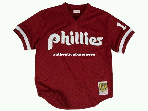 

new mitchell & ness 1991 #10 daulton batting practice mesh jersey throwbacks mens stitched baseball jerseys, Black;blue