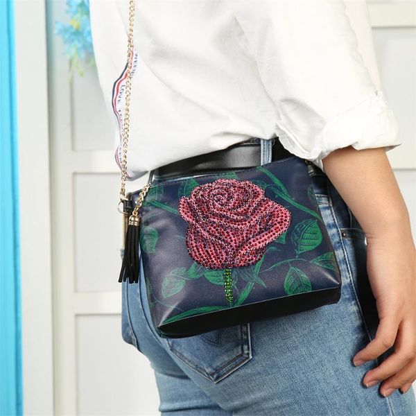 

women ethnic bag wallet shoulder bag 2020 fashion diy diamond embroidery crossbody clutch purse canta #yj