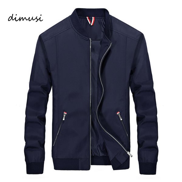 

dimusi men bomber jacket fashion mens spring autumn outwear windbreaker coats male casual solid jacket brand clothing 4xl,ya676, Black;brown