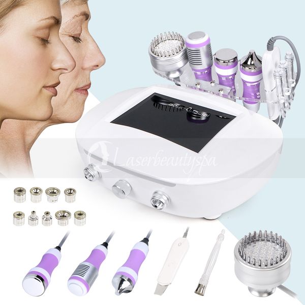 

6 in1 ultrasonic spray and microcurrent pn beauty skin rejuvenation cold hammer for calm skin beauty machine