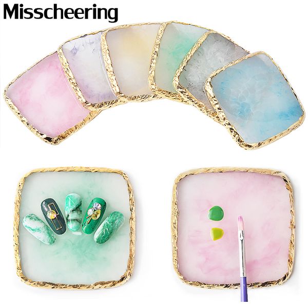 

Natural re in tone color palette fal e nail tip di play board tand holder practice howing helf manicure nail art tool
