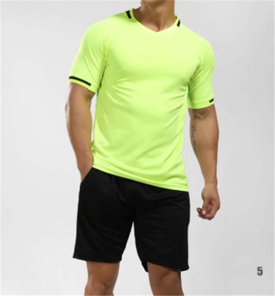 

new arrive blank soccer jersey #1901-15-44 customize quick drying t-shirt uniforms jersey football shirts, Black;yellow