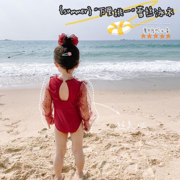 

2020 summer new arrival baby girls fashion backless swimwear children beachwear, Black