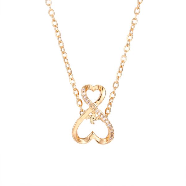 

fashion jewelry crystal chain necklaces & pendants for women accessory gold necklace, Golden;silver