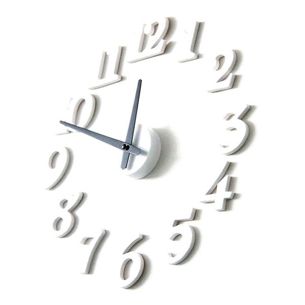 

afbc unique design home decor wall clock (white