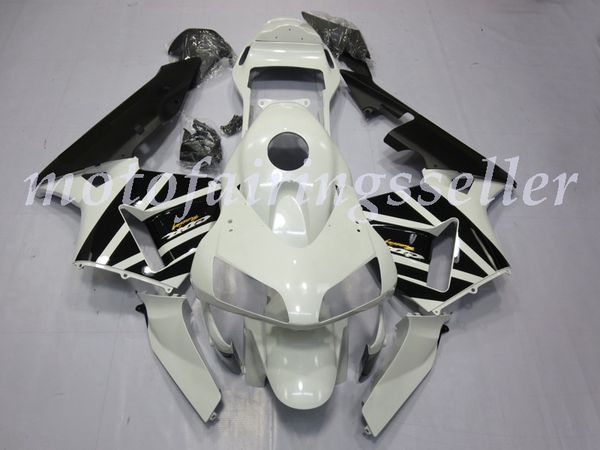 

oem quality new abs full fairings kits fit for honda cbr1000rr (2003-2004) cbr1000rr 03 04 bodywork set white and black