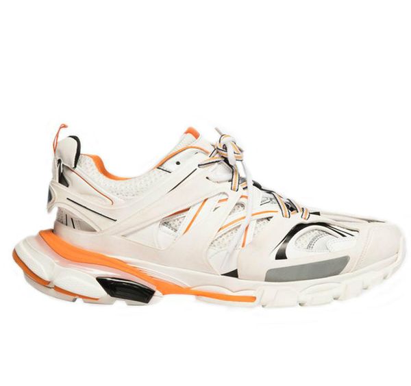 

2019 designer sneakers track trainers clunky sports casual shoes with dust bag tess s gomma trek low outdoor men women sneakers, Black