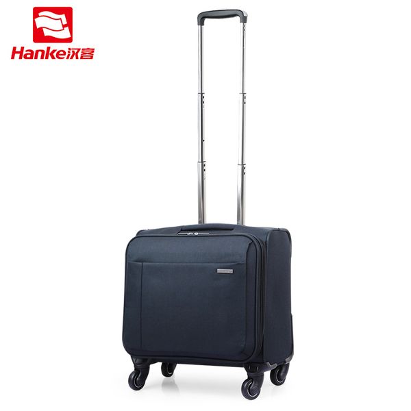 

hanke light weight men carry-ons spinner trolley luggage women fashion travel suitcase female rolling luggage male boarding case