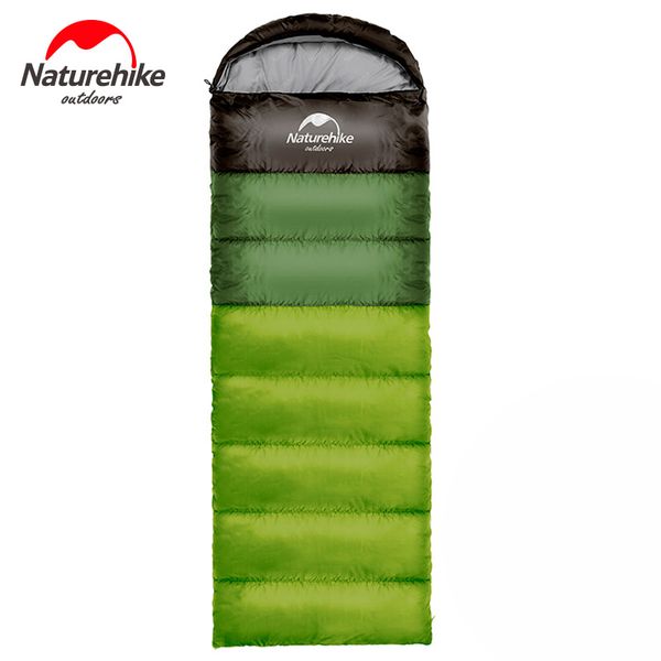 

naturehike outdoor camping sleeping bag ultralight waterproof splicing keep warm three season sleeping bag hiking travel camping