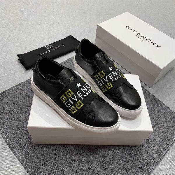 

fashion luxury design mensshoes wild summer sports shoes men's fashion leather small whiteshoes sports shoes retro men's shoes, Black