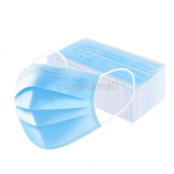 

disposable 50 pcs mask mask 3 u 1pcs layer maske blue 17.5x9.5cm towel travel towe ultra soft lightweight (blue 50pcs