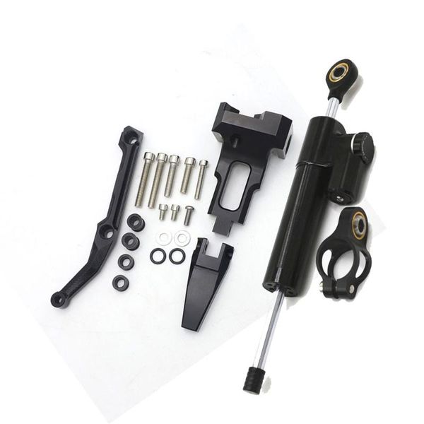 

adjustable steering stabilizer damper mounting kit bracket for mt-09 fz09 14-19