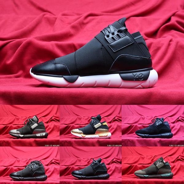 

running shoes y-3 qasa racer hight sneakers breathable men and women running shoes couples y3 shoes size eur36-45
