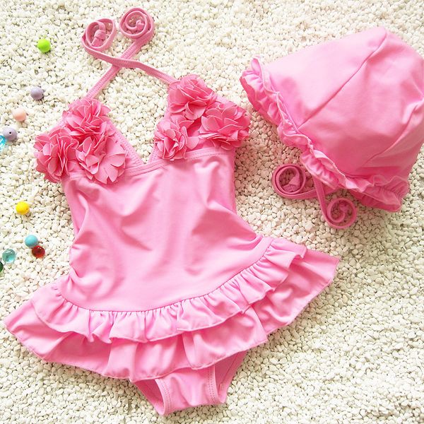 

cute baby swimwear girls infant swimsuit kids one piece swim wear children swimming suits baby swimsuit maillot de bain