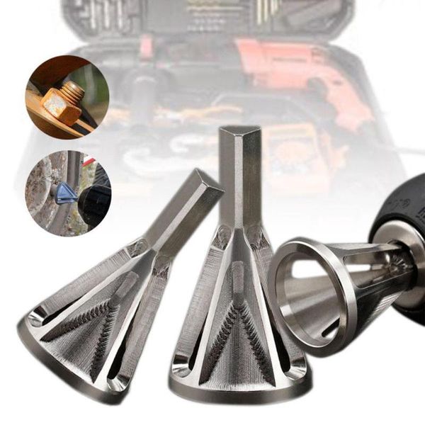 

deburring external chamfer tool metal remove burr tools repairs damaged bolts tightens the nuts for all kinds of chuck drill bit