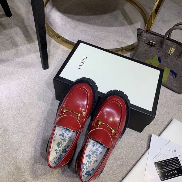 

fashionable luxury women's boots 2019 new british style women's leather shoes love shoes comfortable non-slip suede casual shoes 1, Black