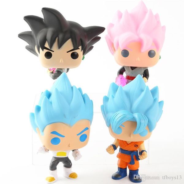 

tf discout dragon ball super toy son goku action figure anime super vegeta pop model doll pvc collection toys for children christmas gifts