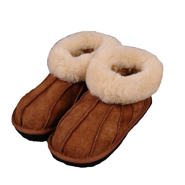 Wool Slippers Home Package With Comfortable Men And Women Couple