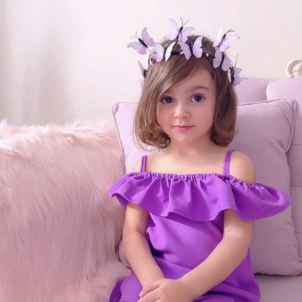 

summer dress wedding dresses with open shoulders vetement enfant fille vestido playa iesta meisjes jurk children's clothing girl, Red;yellow
