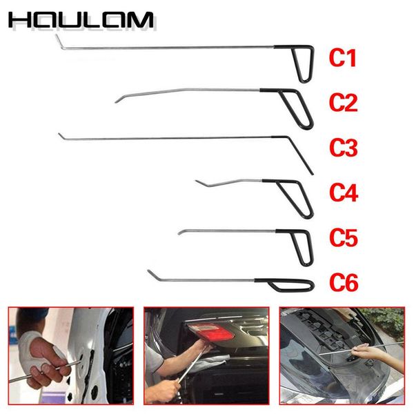 

pdr car repair rods hook tools paintless dent repair car dent removal tools c kit for auto paintless kit pdr set