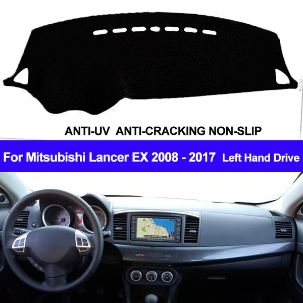 

taijs car dashboard cover for mitsubishi lancer ex 2008 2009 2010 2011 2012 - 2015 2016 2017 dashmat dash mat sun shade carpet