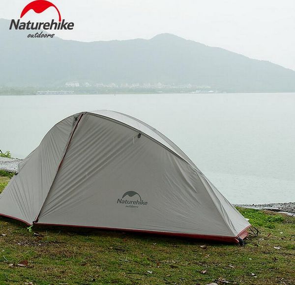 

naturehikethree-season aluminum pole tents, outdoor single-double camping tent, double wind and rain tents